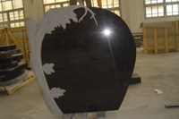GOLDTOP OEM/ODM Chine pierre tombale en granit pas cher vente chaude pierre tombale en granit noir pas cher pierre tombale en granit rouge impérial