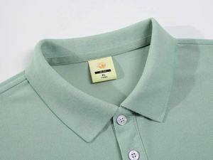Custom Logo High Quality Plain Short Sleeve Golf Quick Drying Seamless for Men Business Camisa De Polo <b>Shirt</b> - Product Image 3