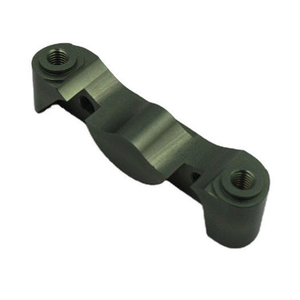 Soporte de Enlace Curvo de Aluminio Anodizado Verde Industrial de 3/4/5 Ejes, Pieza Mecánica de Repuesto Roscada, Mecanizado CNC OEM - Product Image 1