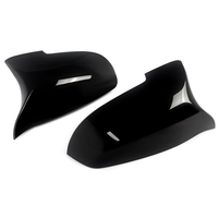 Cubiertas Decorativas para Espejos Retrovisores Laterales JDMotorsport88 en Negro Brillante ABS para BMW Serie 6 F06 F12 F13 2016-2018