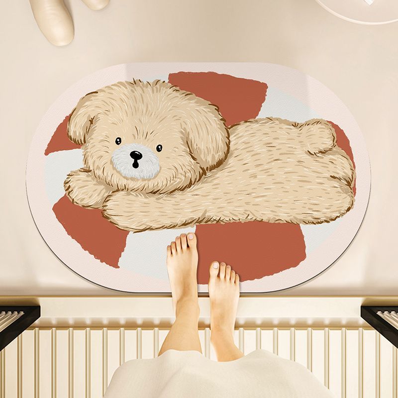 chien de bain