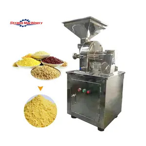 Machine à broyer industrielle en acier inoxydable le sel de sucre Masala la cannelle le curcuma le gingembre les épices