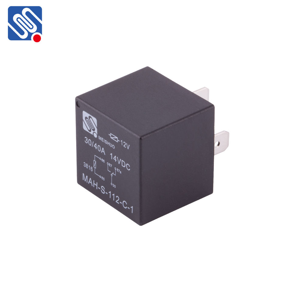 MEISHUO MAH 12v 30amp 5 Pin 24v High Power 40a Automotive 60a Auto Relay Price
