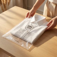 Sac auto-adhésif en plastique PE biodégradable et écologique pour l'expédition e-commerce, avec logo personnalisé, pochette d'emballage recyclable