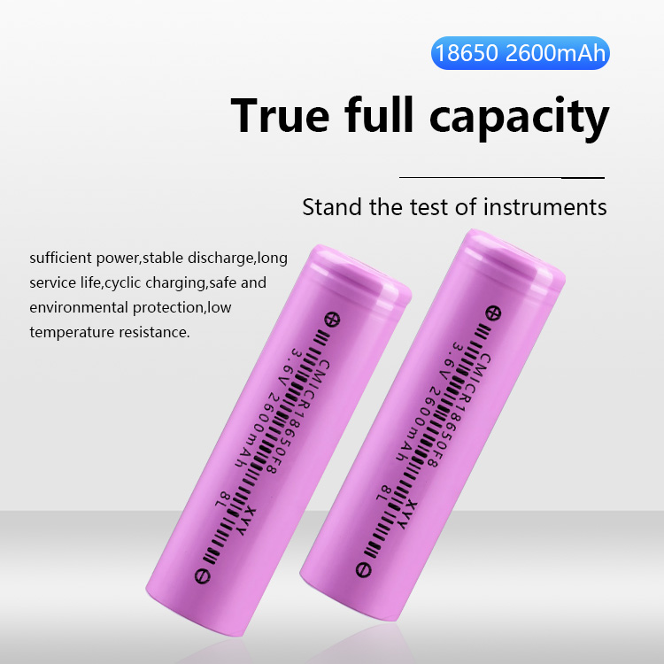 XYY 18650 Battery - 3.6V 3200mah Lithium Ion Power Solution