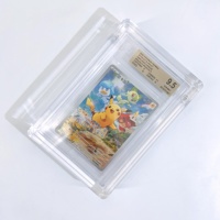 Étui de protection magnétique transparent en acrylique de qualité supérieure B g s JO-V 002Graded Card Slab Protector, résistant aux UV et anti-rayures, pour cartes à collectionner