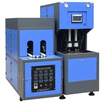 Machine de soufflage PET semi-automatique pour bouteilles d'eau minérale de 0,3L à 1,5L, prix direct usine