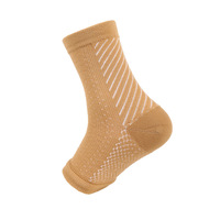 Chaussettes de compression de soutien de la cheville, chaussettes de fitness d'extérieur à bout ouvert, manchons de protection athlétique pour hommes et femmes