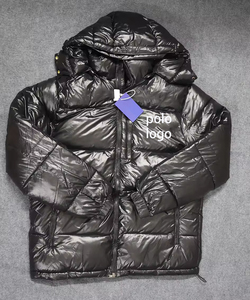 Áo khoác ngoài mùa đông thiết kế thời trang, áo khoác phao cotton trơn, áo khoác <span class=keywords><strong>polo</strong></span> mềm mại, áo khoác <span class=keywords><strong>softshell</strong></span>, áo khoác phao bóng, áo khoác lót bông cho nam - Product Image 1