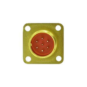 Nga tiêu chuẩn PC loạt Trắng PBT nối KLS15-RCS01-PC7 t/B Nam Nữ liên hệ với pin mạ vàng PC nối PY04-7TK/ZJ - Product Image 4