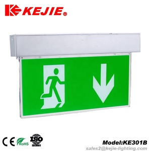 2019 caliente Kejie 30mm led <span class=keywords><strong>señal</strong></span> de <span class=keywords><strong>salida</strong></span> de <span class=keywords><strong>emergencia</strong></span> iluminación con pruebas - Product Image 6