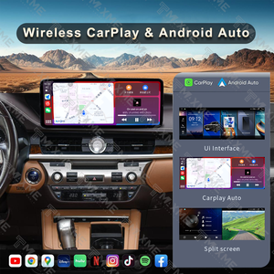 <span class=keywords><strong>Autoradio</strong></span> Android TMAXMA 12,3 pouces pour LEXUS ES 2013-2017, unité principale, lecteur audio stéréo vidéo multimédia GPS - Product Image 2
