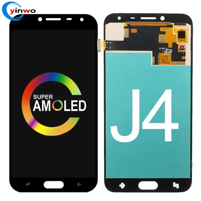 Harga Pabrik Layar Sentuh Tampilan LCD Oled Super Amoled untuk Samsung Galaxy J4 2018 J400