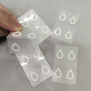 Camisetas sin etiqueta Logotipo de prensa de calor Transferencia de calor Etiqueta de cuidado de lavado para ropa - Product Image 6