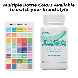 Cápsulas de Clorofila Desodorantes Corporales de Marca Privada OEM, Soluciones de Empaque Personalizadas de Fábrica, MOQ Flexible, Tamaños de Botellas y Cajas - Product Image 6