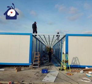 บ้านเหล็ก40ft 20FT สำเร็จรูปอาคารห้องเรียนในหอพักโรงเรียนผู้ผลิตในจีน - Product Image 3