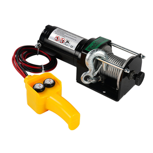 Treuil électrique multifonctionnel de levage et de tension 3000 LBS avec câble en acier pour automobiles et tracteurs - Product Image 2