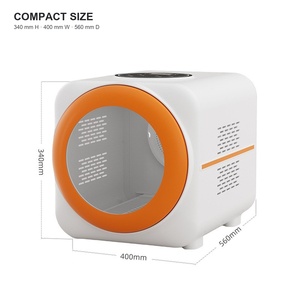 Armoire de séchage intelligente pour animaux de compagnie (chats et chiens), moteur silencieux sans balais, chaleur régulée, purification de l'<span class=keywords><strong>air</strong></span> ionisé - Product Image 6