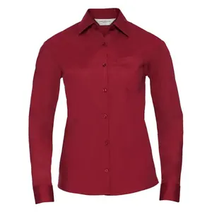 Camicia a Maniche Lunghe da Donna Personalizzabile per Merchandising - Product Image 2