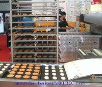 HYRXL-100 traitement industriel 32 plateaux four rotatif pour boulangerie