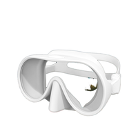 Masque de plongée confortable, équipement de plongée grand angle, lunettes de plongée étanches pour adultes unisexes