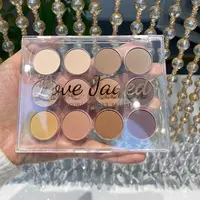 Custom Plastic Acrylic Makeup Palette, Private Logo Stamps