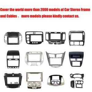 Panel Navigasi GPS Mobil untuk Mazda 3 2004-2010 Layar 9 Inci 2 Din Android Dashboard Radio Stereo Fascias Bingkai Panel - Product Image 5