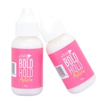 Gel pour perruque en dentelle, colle forte pour perruque, adhésif pour postiches, colle blanche Katelon brillante, approvisionnement direct auprès du fabricant transfrontalier