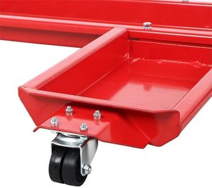 Carro de transporte de motocicletas de 567 kg con soporte central, para movimiento en <span class=keywords><strong>garaje</strong></span> y taller, y estacionamiento de rueda trasera - Product Image 4