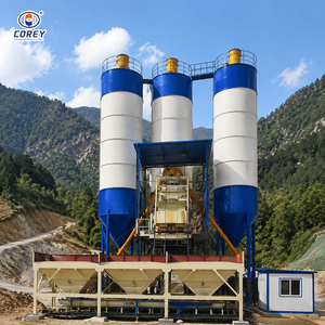 Large Capacity Intelligent Automatic HZS50 Concrete Plant <b>Sand</b> Gravel Dosing Machine For Precast <b>Block</b> Production - Product Image 5