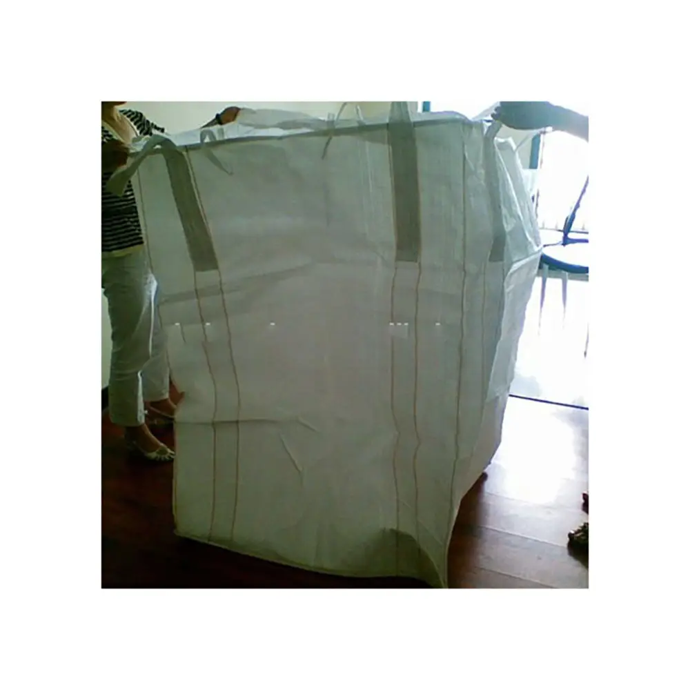 Bags Jumbo Virgin PP Strong Loading Bags 4 Straps 3000kgs Tons Jumbo Sacks OEM cement bags 50 kg brand