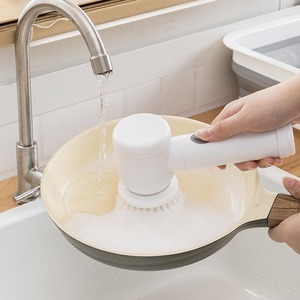 <span class=keywords><strong>Cepillo</strong></span> de Limpieza Eléctrico Recargable para Cocina y Baño con 3 <span class=keywords><strong>Cabezales</strong></span> de <span class=keywords><strong>Cepillo</strong></span> - Product Image 5