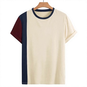 T-shirt pour homme à manches courtes tricoté sur mesure OEM, séchage rapide, haute qualité, anti-plis, respirant, prix d'usine, diverses couleurs - Product Image 1