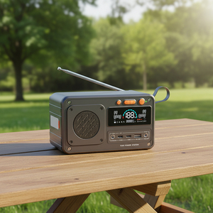MIQ Emergency Japan Outdoor 192Wh Solar Energy Lifepo4 Battery 200w Dc FM Portable <b>Power</b> Station for <b>Camping</b> Home Backup - Product Image 3