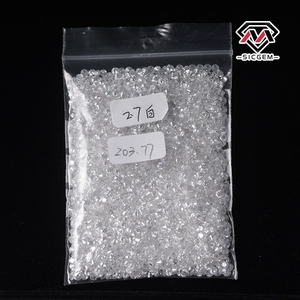 SICGEM fabriqué naturel blanc D couleur VVS1 GRA certifié <span class=keywords><strong>grande</strong></span> pierre de diamant Moissanite en vrac de style mêlée - Product Image 1