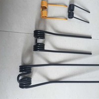 Grandes machines agricoles personnalisables Ressorts spiralés Double torsion avec dents de ressort Direct usine pour les moissonneuses