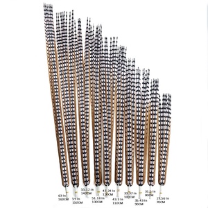 Reeves nhân tạo lông đuôi gà lôi Giao hàng nhanh chóng 70cm-120cm trang phục phụ kiện lễ hội trang trí mũ trang trí thô plumas de - Product Image 5