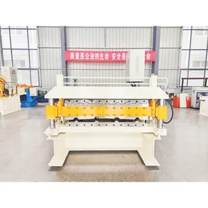 Brand New Color Steel 2 in 1 Double Deck Roofing Sheet Corrugated Profile Layer Roll Forming Machine