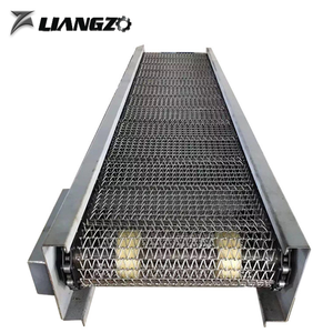 Băng Tải Sấy Làm Mát Bằng Thép Không Gỉ Cấp Thực Phẩm Cho Máy Đóng Gói Thực Phẩm Nướng Chiên Băng Tải Đai - Product Image 4