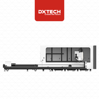 Machine de découpe laser Dxtech 1530SPT, prix compétitif, découpe de tubes et de tuyaux en acier au carbone, acier inoxydable, aluminium, machine de découpe laser à fibre CNC