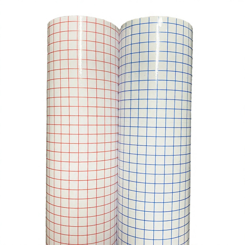 Self-Adhesive PVC Vinyl Transfer Film Clear Precise Positioning for Advertising Creative Fields Glossy Surface UV Water