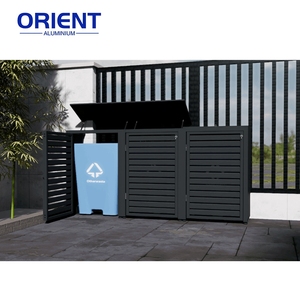 Vente en gros <span class=keywords><strong>Poubelle</strong></span> de rangement extérieure en métal Facile à assembler <span class=keywords><strong>Abri</strong></span> <span class=keywords><strong>pour</strong></span> <span class=keywords><strong>poubelle</strong></span> résidentielle - Product Image 2