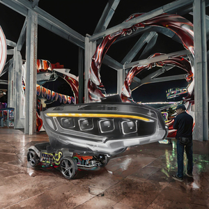 Phare LED de Pièce <span class=keywords><strong>Automobile</strong></span> pour Honda Civic 10e Gén. 2016-2021 <span class=keywords><strong>FK</strong></span> Type R JDM avec Clignotant Dynamique, Feux de Route et Feux de Jour (DRL) - Product Image 4