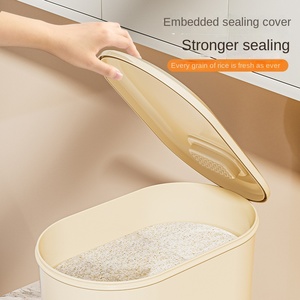 Nouveau Conteneur de Stockage de Riz en Gros pour la Maison, Anti-insectes et Anti-humidité, Boîte de Rangement pour Céréales - Product Image 4