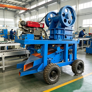 Concasseur à mâchoires et concasseur de roche, machine de concassage de pierres pour les déchets de construction et le concassage de pierres minières - Product Image 3