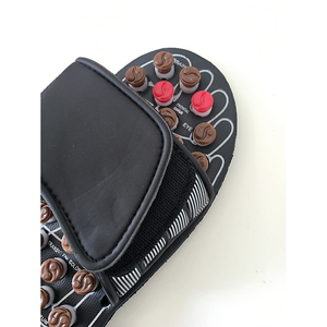 Sandales de Massage pour les pieds, dispositif à nœuds rotatifs d'acupuncture, souliers de soins réglables, largeur de réflexologie - Product Image 3