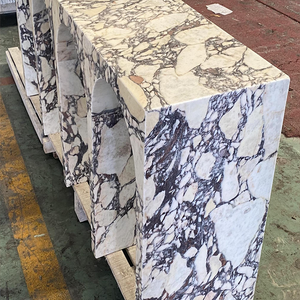 Mesa <span class=keywords><strong>de</strong></span> Mármol Calacatta Viola con Forma <span class=keywords><strong>de</strong></span> Arco <span class=keywords><strong>de</strong></span> Diseño Personalizado HRST para Muebles <span class=keywords><strong>de</strong></span> Hogar, Mesa <span class=keywords><strong>de</strong></span> <span class=keywords><strong>Entrada</strong></span> <span class=keywords><strong>de</strong></span> Piedra <span class=keywords><strong>de</strong></span> Lujo, Mesa Consola <span class=keywords><strong>de</strong></span> Mármol - Product Image 2