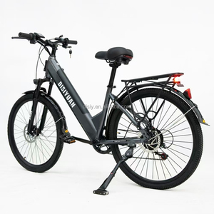DISIYUAN 26 pouces cadre en acier au carbone femmes vélo électrique 36V/48V 10.4AH deux roues Cycle électrique Ebike - Product Image 4