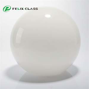 Cúpula de Vidrio Blanco Ópalo de Tamaño Personalizado, Pantalla de Vidrio para Lámpara de Araña o Colgante - Product Image 6