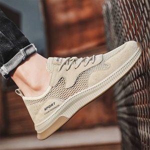 Chaussures pour hommes 2026, nouvelle collection été, respirantes, pour sports de plein air, style fin en maille, confortables, semelle souple, chaussures de course décontractées - Product Image 4